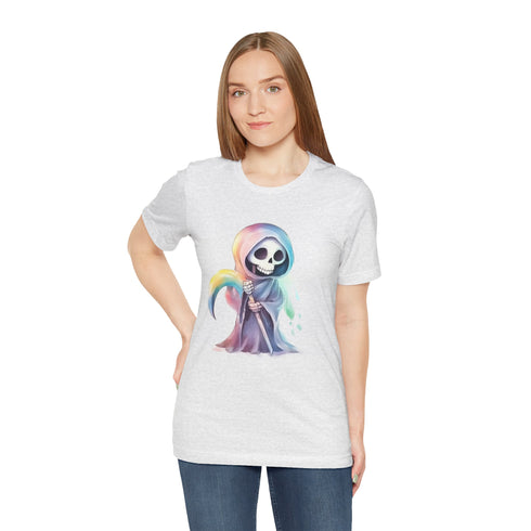 Cute Colorful Reaper - Short Sleeve Tee